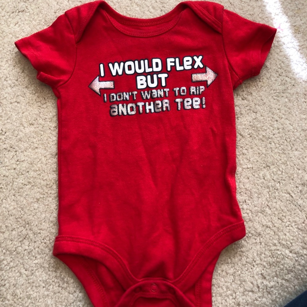 Red onesie